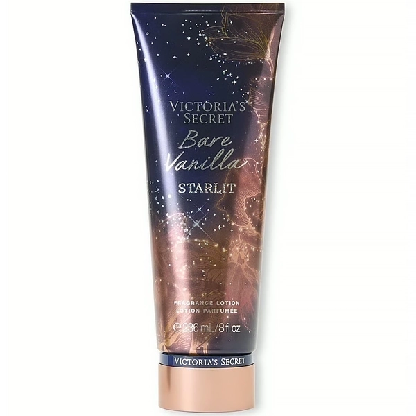 Loción Hidratante Victoria's Secret Bare Vanilla Starlit 236 ml (Frasco Dañado)
