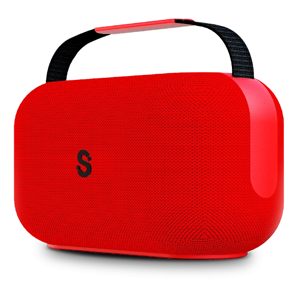 SPEAKER SMARTFY CS03R XTREME IPX5 BLUETOOTH USB M.SD AUX 60WATTS VERME