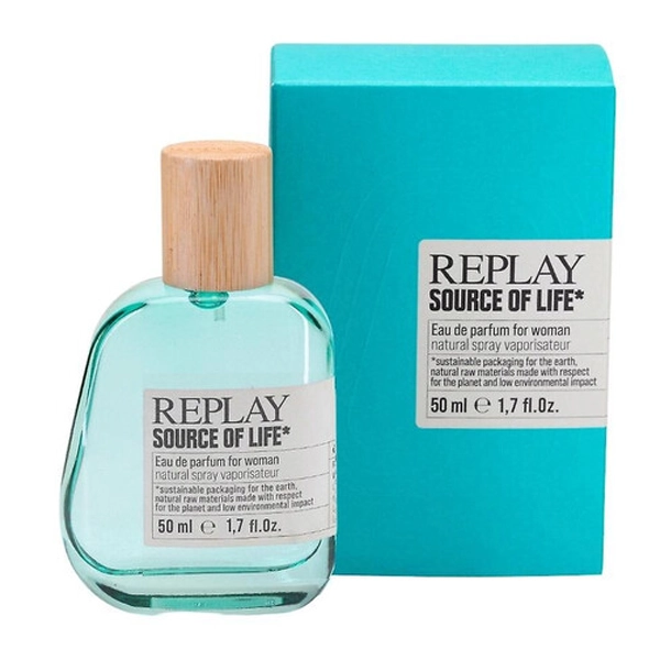 Perfume Feminino Replay Source Of Life EDP 100 ml
