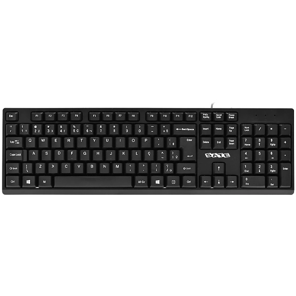 Teclado Satellite AK-961 Portugués USB - Negro
