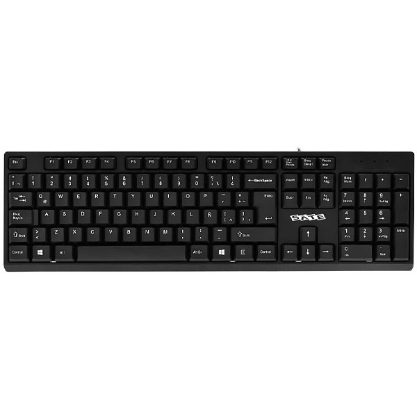 Teclado Satellite AK-962 Espanhol USB - Preto