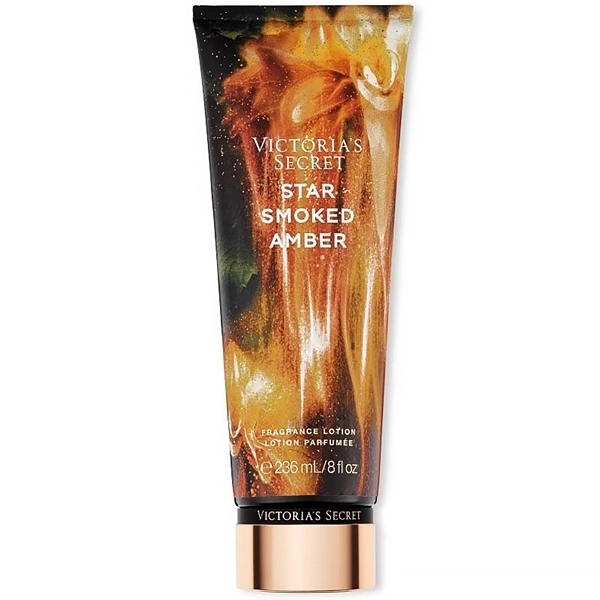 Loción Hidratante Victoria's Secret Star Smoked Amber 236 ml (Frasco Dañado)