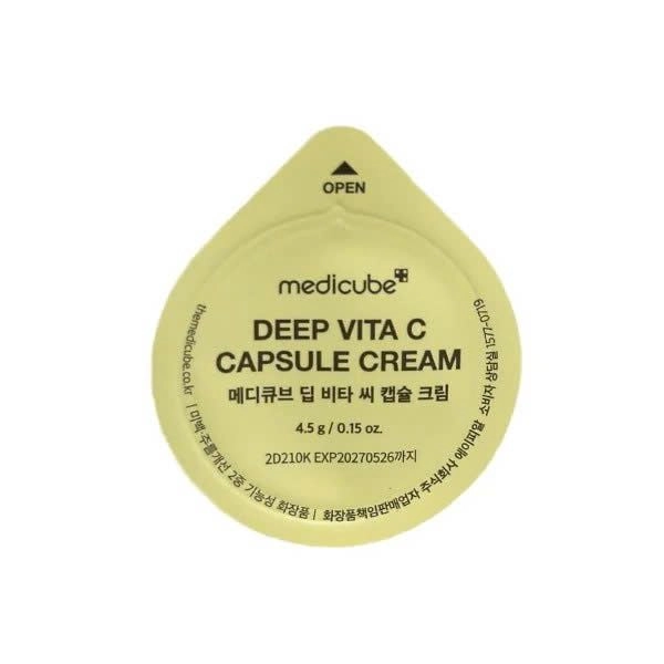 CREME FACIAL MEDICUBE DEEP VITA C CAPSULE CREAM 4.5G (1577-0719)