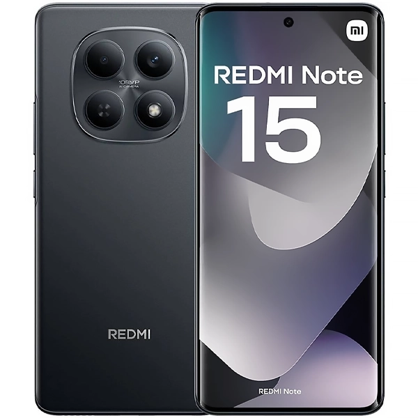 Celular Xiaomi Redmi Note 15 Dual SIM 256GB/8GB RAM de 6.77" 108MP/20MP - Preto (Global)