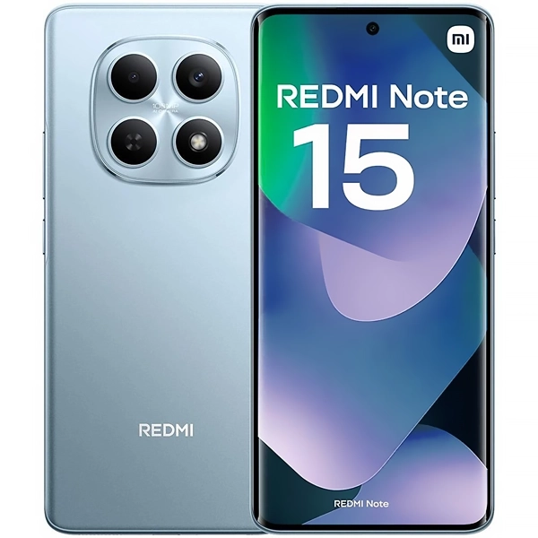 Celular Xiaomi Redmi Note 15 Dual SIM 256GB/8GB RAM de 6.77" 108MP/20MP - Glacier Blue (Global)
