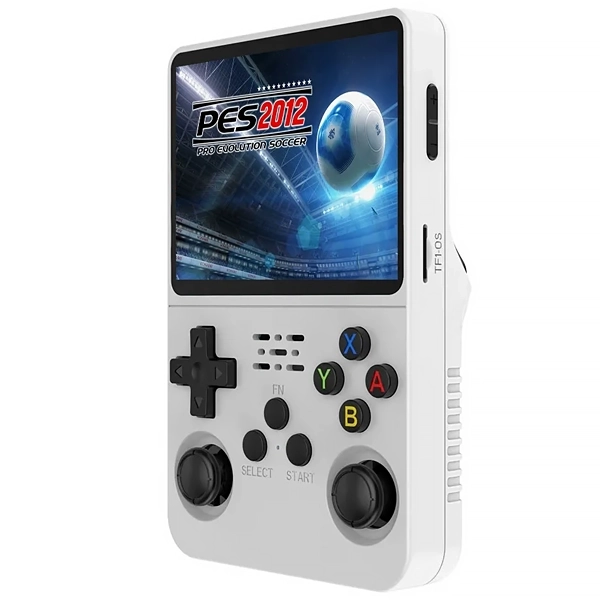 Consola Portátil R36S 128GB de 3.5" con 40.000 Juegos - Blanco