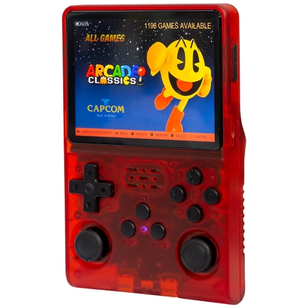 Consola Portátil R40S Pro 256GB de 3.5" con 30.000 Juegos - Rojo