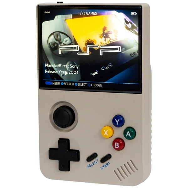 Console Portátil Game Box M19 128GB de 3.5" com 30.000 Jogos - Cinza