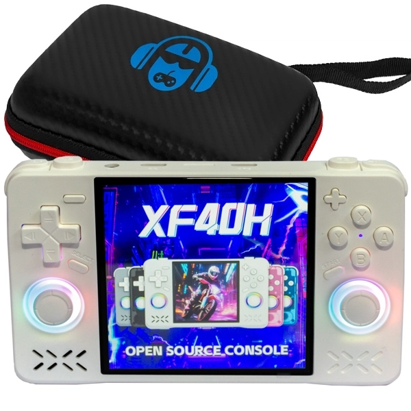 Console Portátil XF40H 128GB de 4" com 22.000 Jogos - Branco