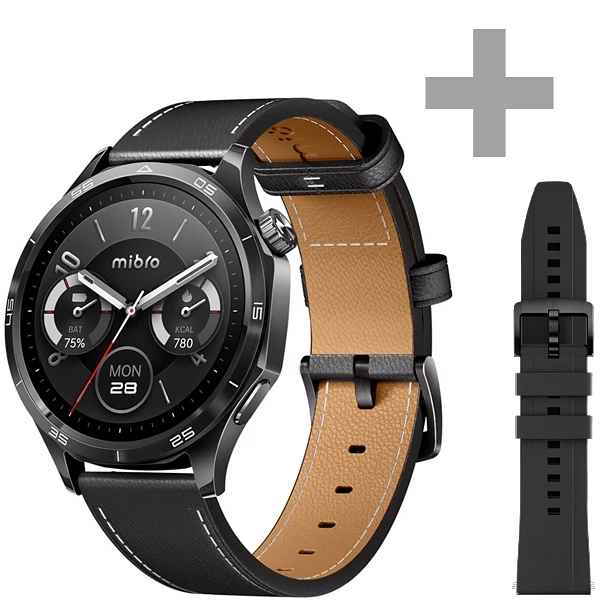 RELOGIO MIBRO (XIAOMI) WATCH GT XPAW026 SMART WATCH CINZA/PRETO