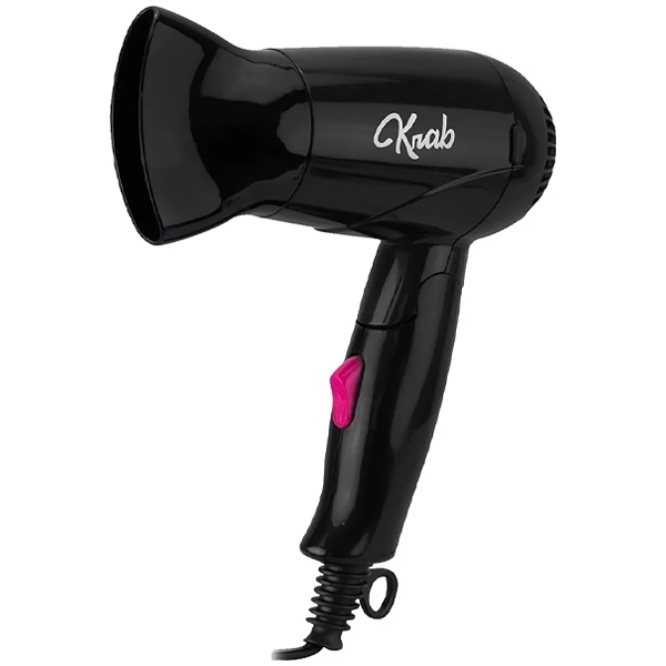 Secador de Cabelo Krab KBSC12 1.200 watts Bivolt - Preto