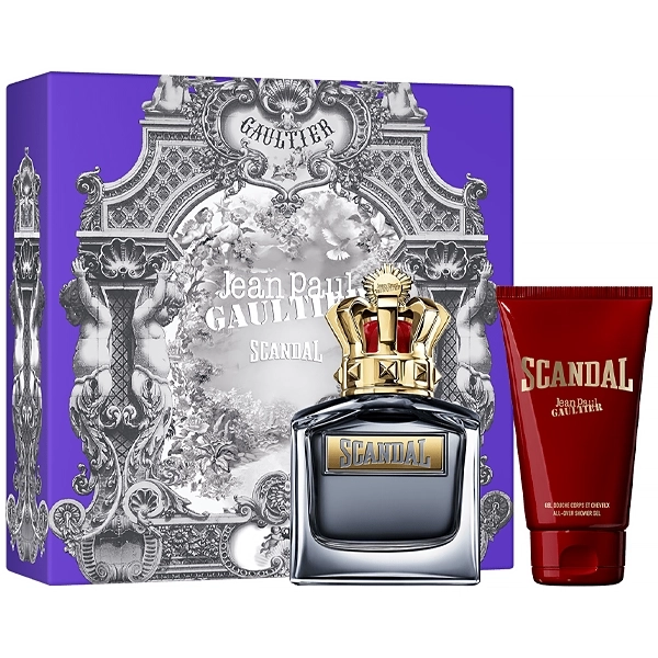 Kit Perfume Masculino Jean Paul Gaultier Scandal EDT 100 ml + Gel de Banho 75 ml