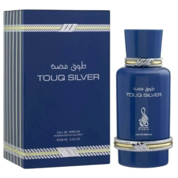 Perfume Unisex Risala Touq Silver EDP 100 ml