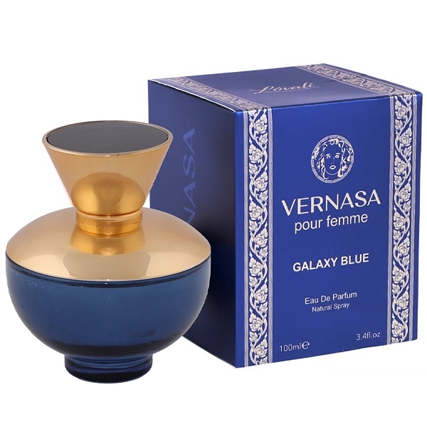 Perfume Feminino Lovali Vernasa Pour Femme Galaxy Blue EDP 100 ml