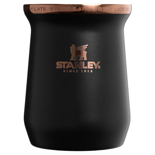 Guampa Térmica Stanley Messi Goat Mate Mug de 236 ml - Negro
