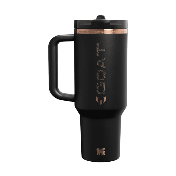 Copo Térmico Stanley Messi Quencher Protour Tumbler de 1.18 Litros - Preto