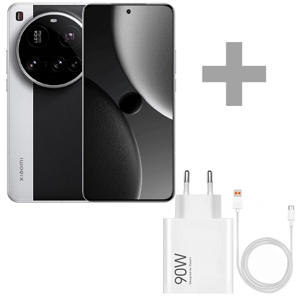 Celular Xiaomi 15 Ultra Dual SIM de 512GB/16GB RAM de 6.73" Leica 200+50+50+50MP/32MP - Silver Chrome (Global) (CX Slim) + Carregador