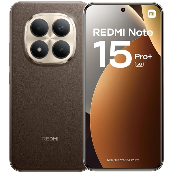 Celular Xiaomi Redmi Note 15 Pro+ 5G NFC Dual SIM 256GB/8GB RAM de 6.83" 200+8MP/32MP - Mocha Brown (Global)