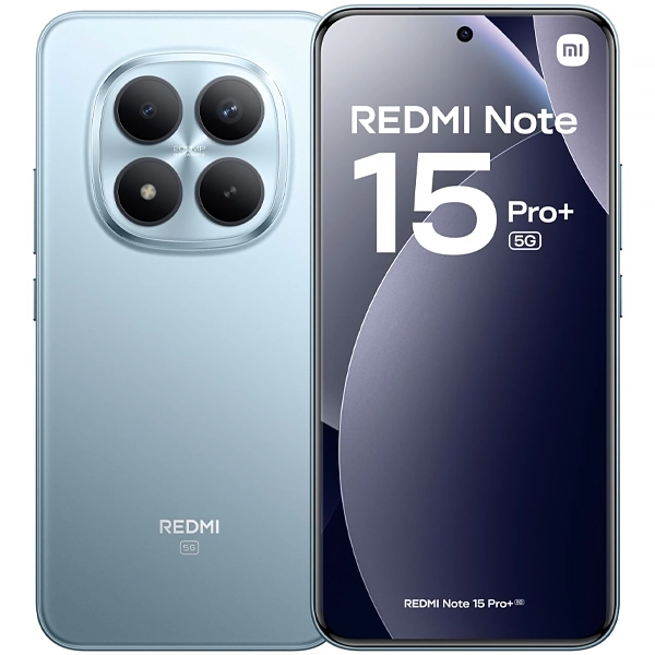 Celular Xiaomi Redmi Note 15 Pro+ 5G NFC Dual SIM 512GB/12GB RAM de 6.83" 200+8MP/32MP - Glacier Blue (Global)