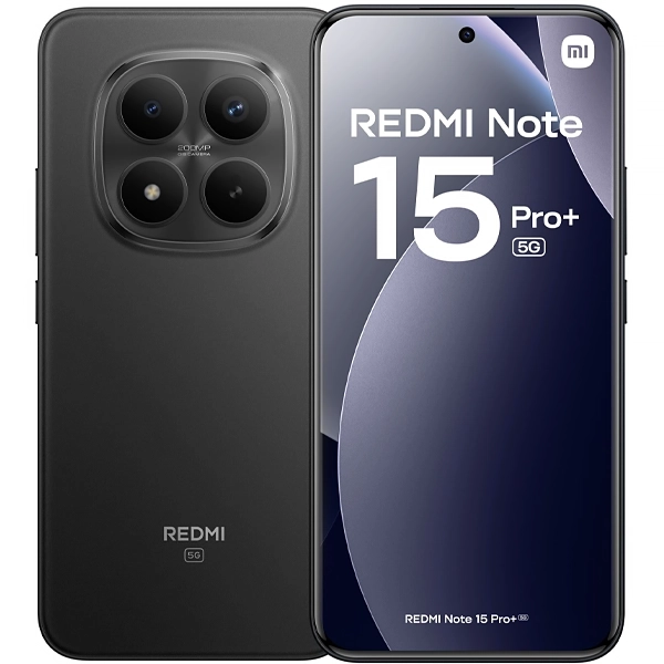Celular Xiaomi Redmi Note 15 Pro+ 5G NFC Dual SIM 512GB/12GB RAM de 6.83" 200+8MP/32MP - Preto (Global)