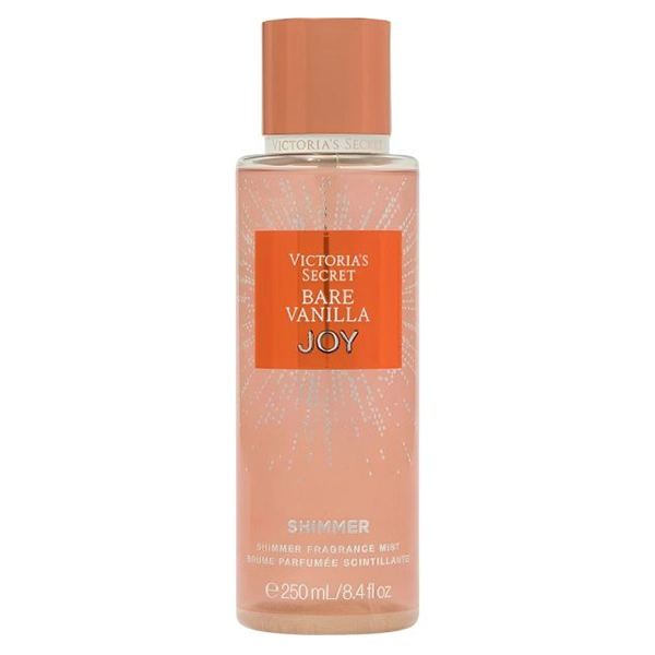Colônia Spray Feminino Victoria's Secret Bare Vanilla Joy Shimmer Brume Parfumée 250 ml