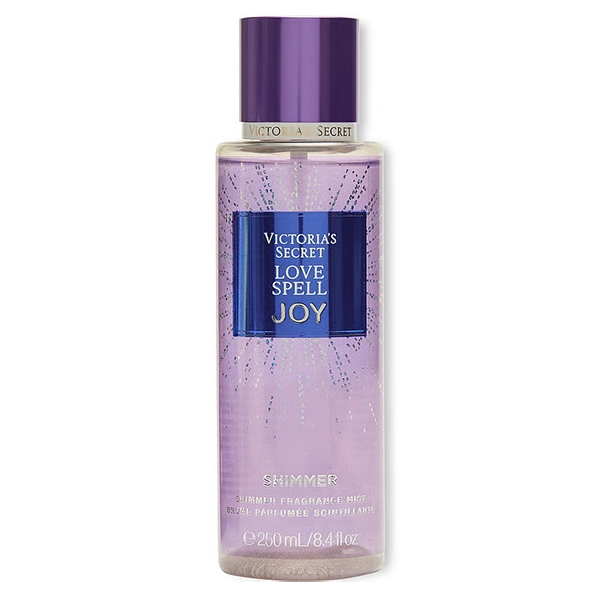 Colônia Spray Feminino Victoria's Secret Love Spell Joy Shimmer Brume Parfumée 250 ml