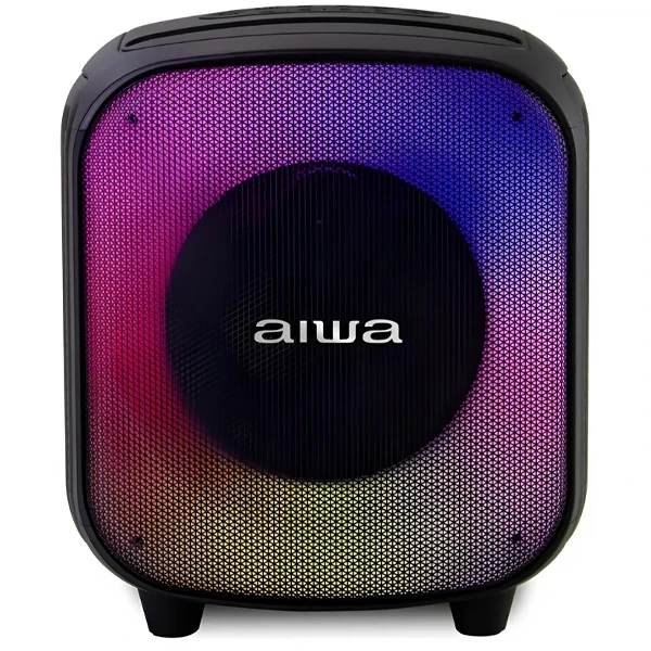Caja de Sonido Aiwa AWAB81 400 watts P.M.P.O con Bluetooth/Auxiliar - Negro