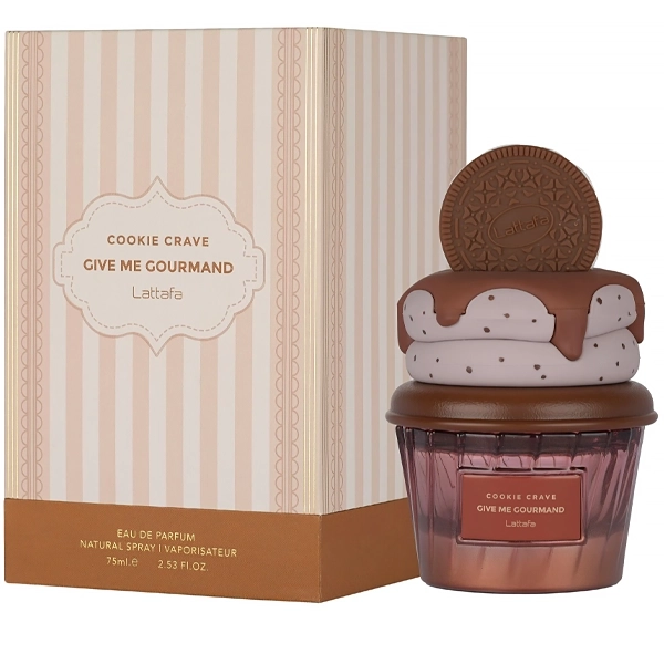 Perfume Feminino Lattafa Give Me Gourmand Cookie Crave EDP 75 ml