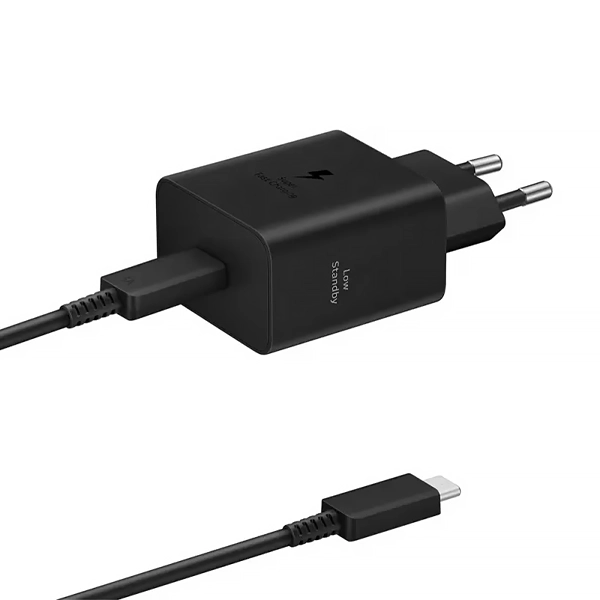 Carregador Samsung 45W Power Adapter EP-T4511XBEGRU USB-C 45 watts + Cabo USB-C