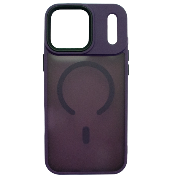 Capinha para iPhone 17 Pro Magsafe 3 in 1 - Roxo Transparente