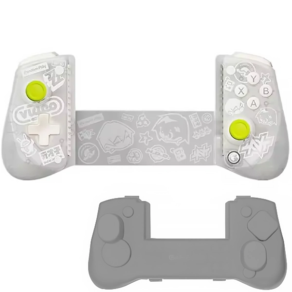 Controle para Smartphone Gamesir X5S Zenless Zone Zero com Bluetooth - Branco + Case