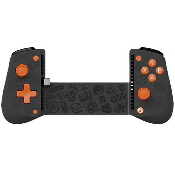 Controle para Smartphone GameSir X5 Lite Zenless - Preto/Laranja