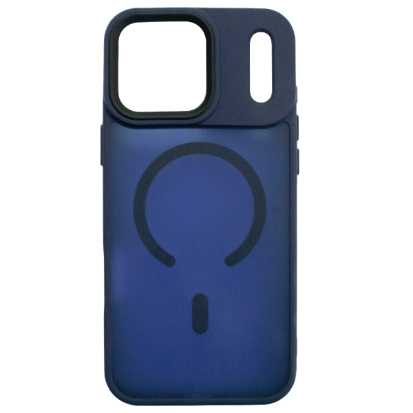 Capinha para iPhone 17 Pro Magsafe 3 in 1 - Azul Transparente