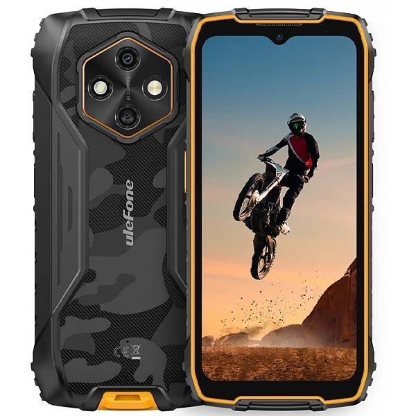 CEL ULEFONE RUGKING 4 PRO DUAL 6.56" 8GB+256GB LTE 48MP/8MP PRETO/LARA