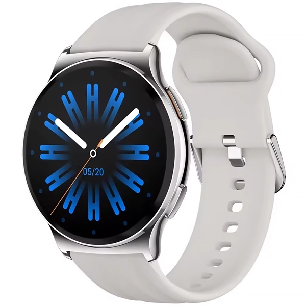 Relógio Haylou Solar Lite 2 com Bluetooth - Prata/Bege