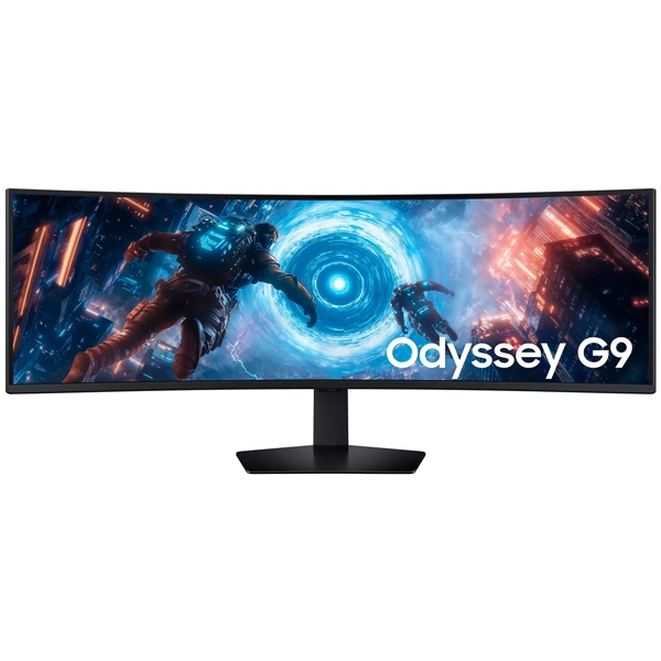 Monitor Gamer Curvo Samsung Odyssey G9 S49FG910EN de 49" DQHD 32:9 144Hz 1 ms GTG con DisplayPort/HDMI