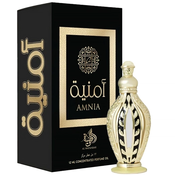 Aceite Perfumado Al Wataniah Amnia Concentrado 12 ml