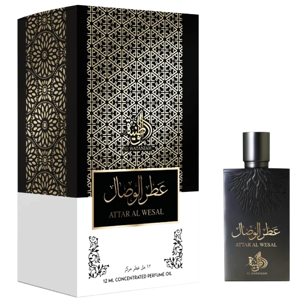 Óleo Perfumado Unissex Al Wataniah Attar Al Wesal Concentrado 12 ml