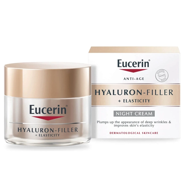 Creme Facial Hidratante Eucerin Hyaluron-Filler + Elasticity Night 50 ml