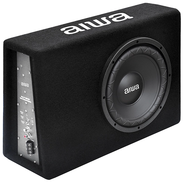 Subwoofer de 10" Aiwa AW-101BX 120 watts RMS - Negro