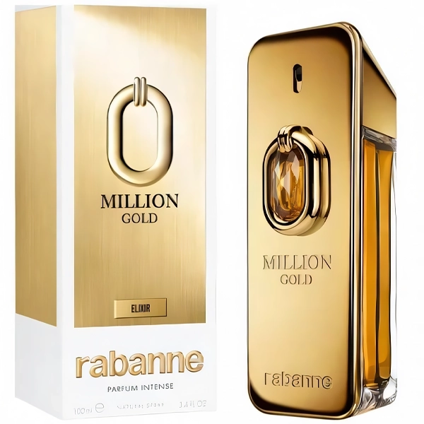 Perfume Masculino Paco Rabanne Million Gold Elixir Parfum Intense 100 ml