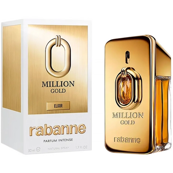 Perfume Masculino Paco Rabanne Million Gold Elixir Parfum Intense 50 ml