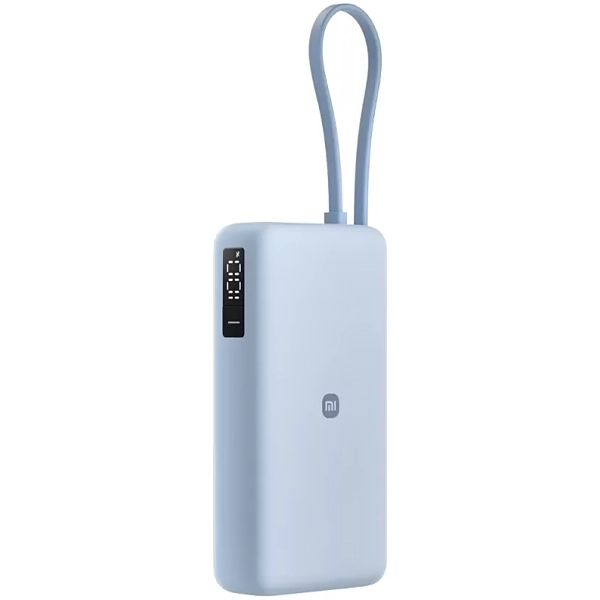 Carregador Portátil Xiaomi 67W Power Bank PB2067 20.000 mAh Saídas USB e 2 USB-C - Ice Blue