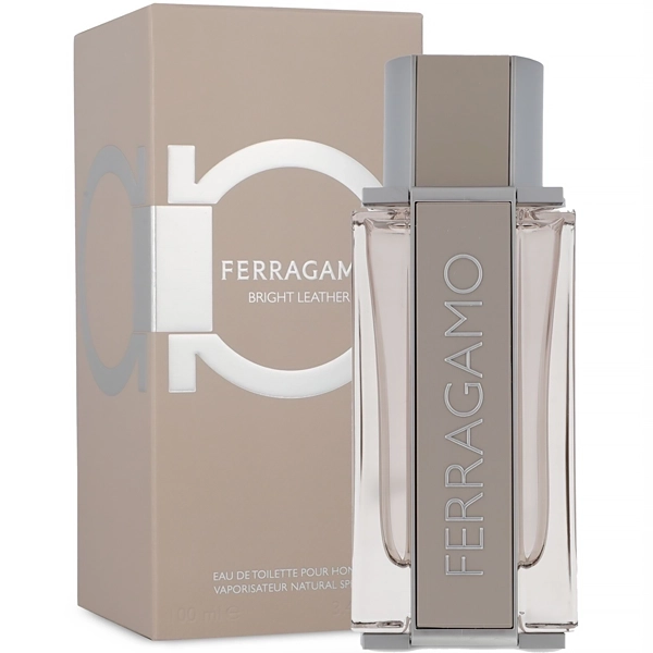Perfume Masculino Salvatore Ferragamo Bright Leather EDT 100 ml