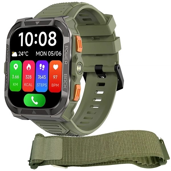 Reloj Blackview W80 Pro con GPS/Bluetooth - Verde