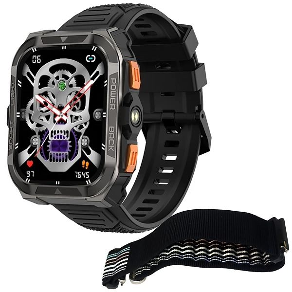 Reloj Blackview W80 Pro con GPS/Bluetooth - Negro