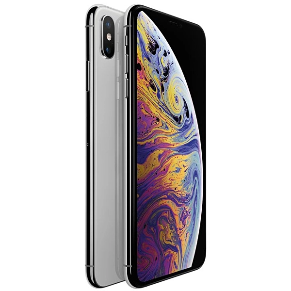 Apple iPhone XS Max A2101 Nano SIM + eSIM 256GB de 6.5" 12+12MP/7MP - Plata (CPO) (1 Año de Garantía) (S/Lacre)