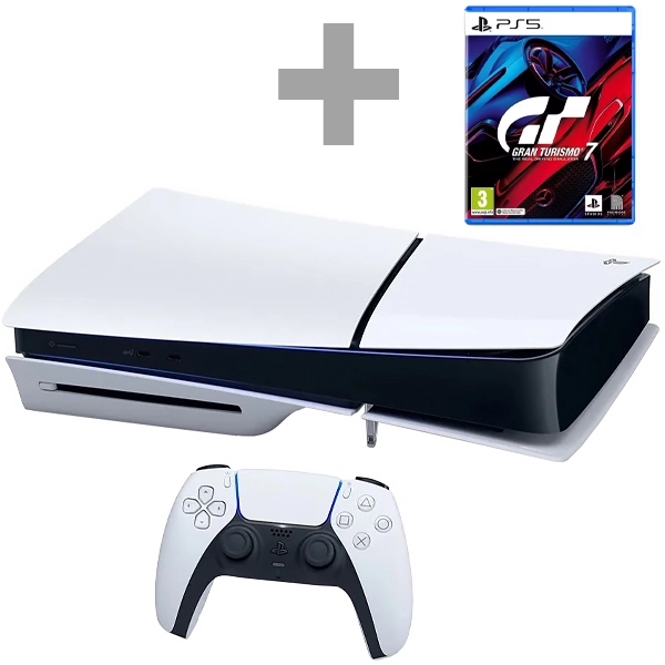 Console Sony PlayStation 5 Slim 1TB CFI-2115 8K + Jogo Gran Turismo 7