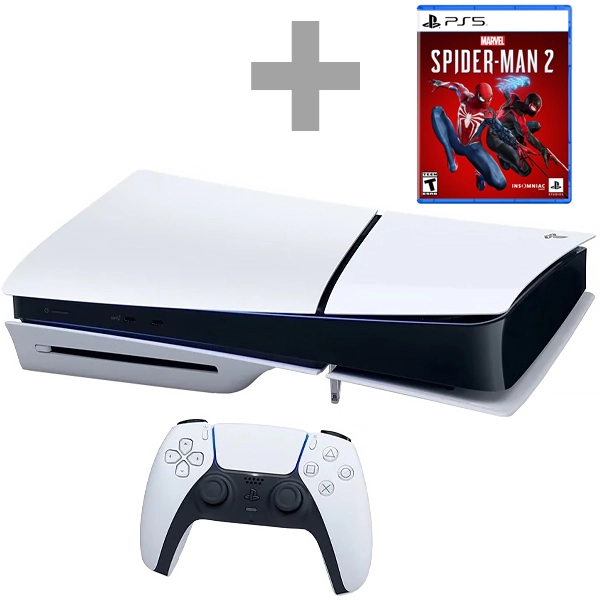 Console Sony PlayStation 5 Slim 1TB CFI-2115 8K + Jogo Spider-Man  2