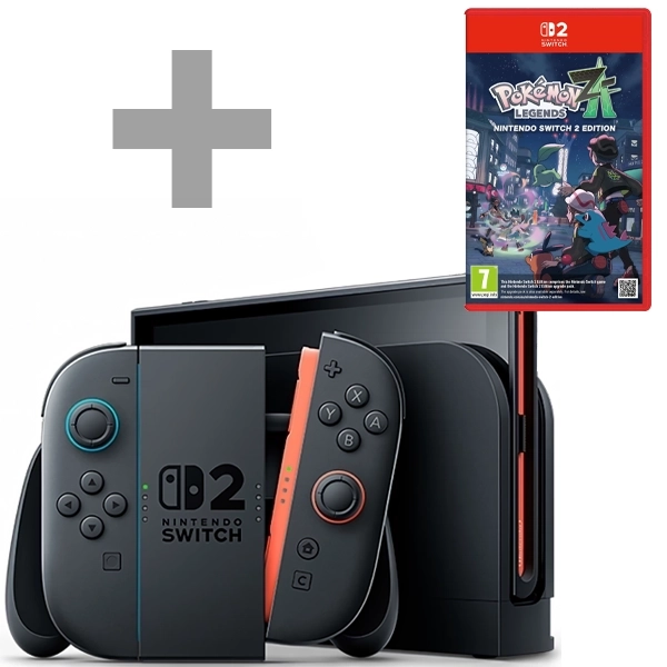 Consola Portátil Nintendo Switch 2 BEE-001 de 7.9" con 256GB + Juego Pokemon Legends Z-A